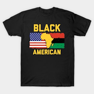 Black American T-Shirt